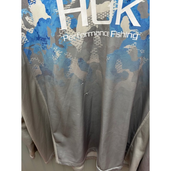 HUK Performance Fishing Long Sleeve Shirt XL Mens Lot Of 4 Camo - Picture 15 of 16